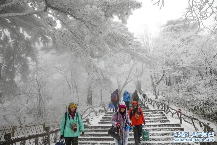 #（环境）（2）安徽黄山迎来今冬首场降雪